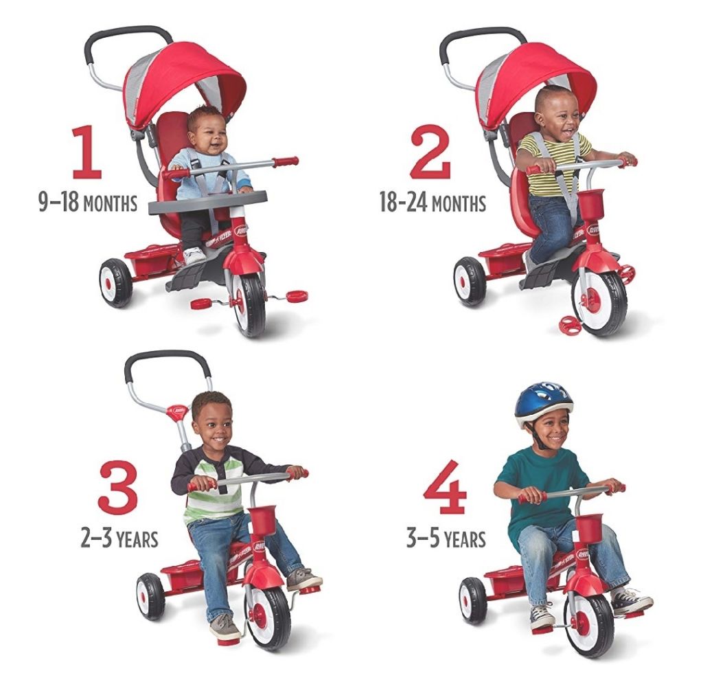 ride n learn 3 in 1 trike