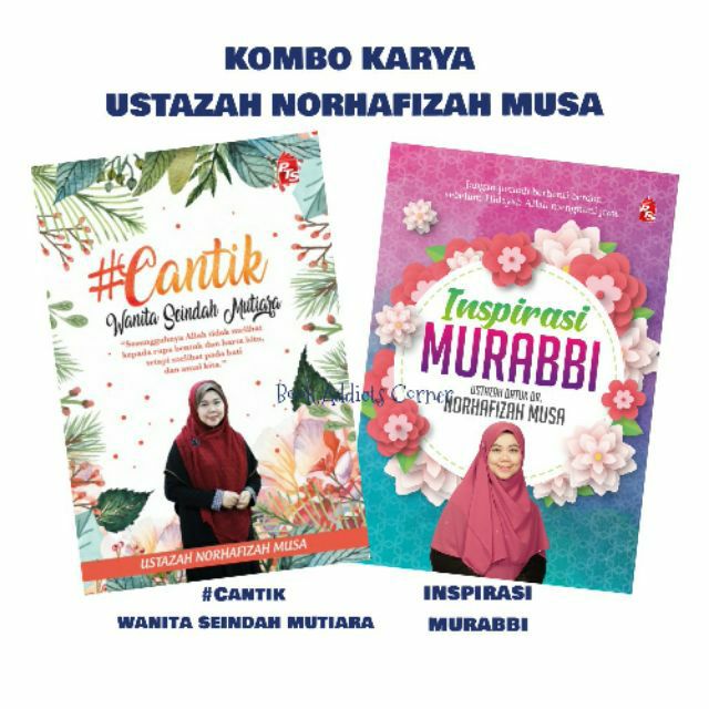 Ustazah Combo Norhafizah Musa Beautiful Woman Seindah Mutiara Inspiration Of Murabbi Inspiration Shopee Singapore