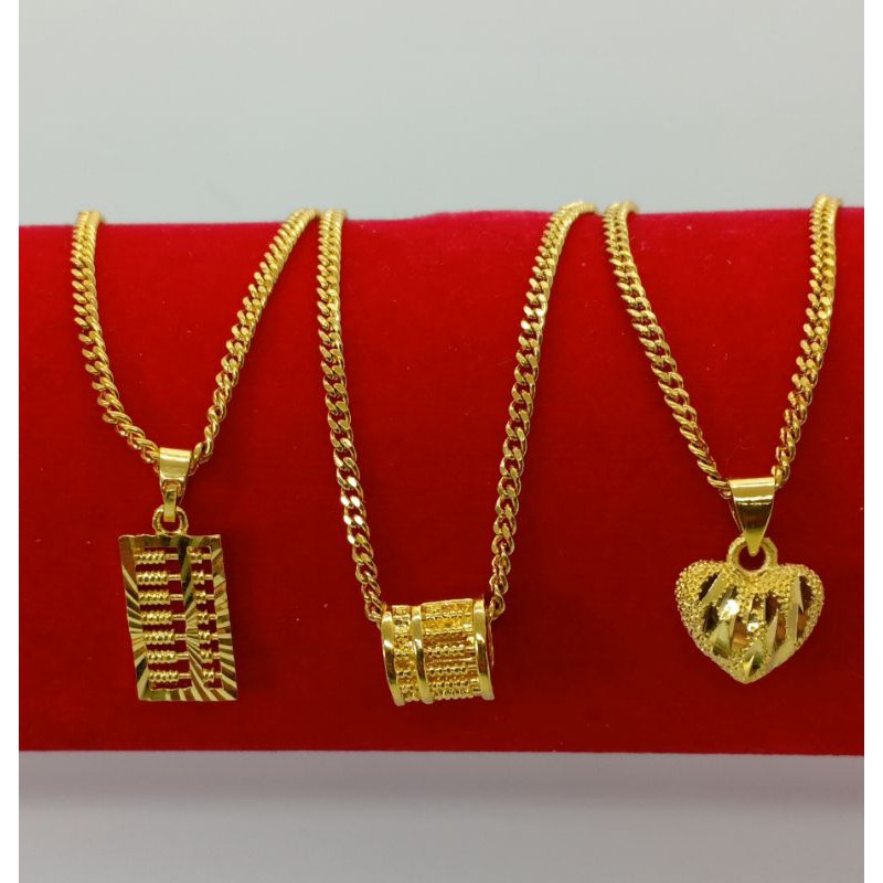 Shop Malaysia 24k Gold Sadur Neck Chain Centipede Loket There Is A Cop 916 Shopee Singapore