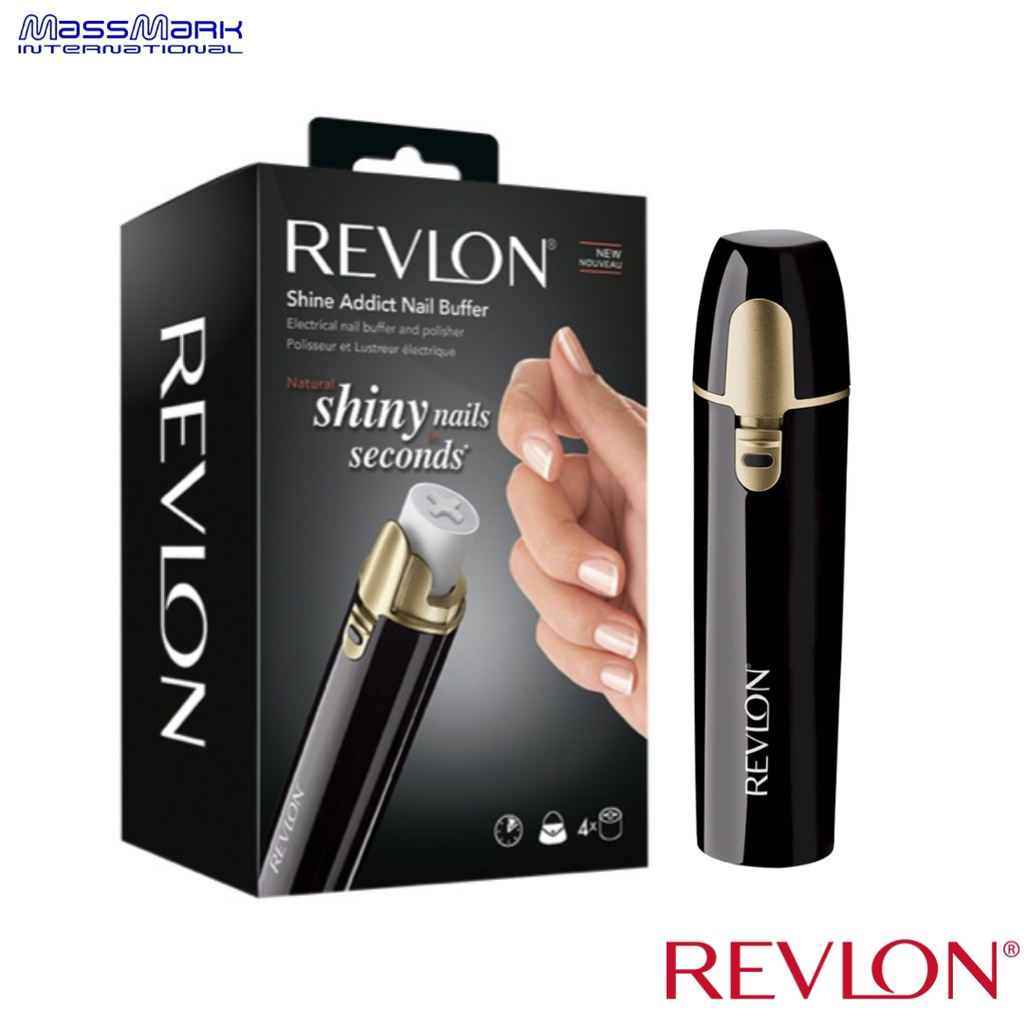 READY IN SG🇸🇬】Revlon Shine Addict Nail Buffer (RVSP3525AP) | Shopee  Singapore