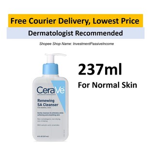 cerave renewing sa cleanser shopee