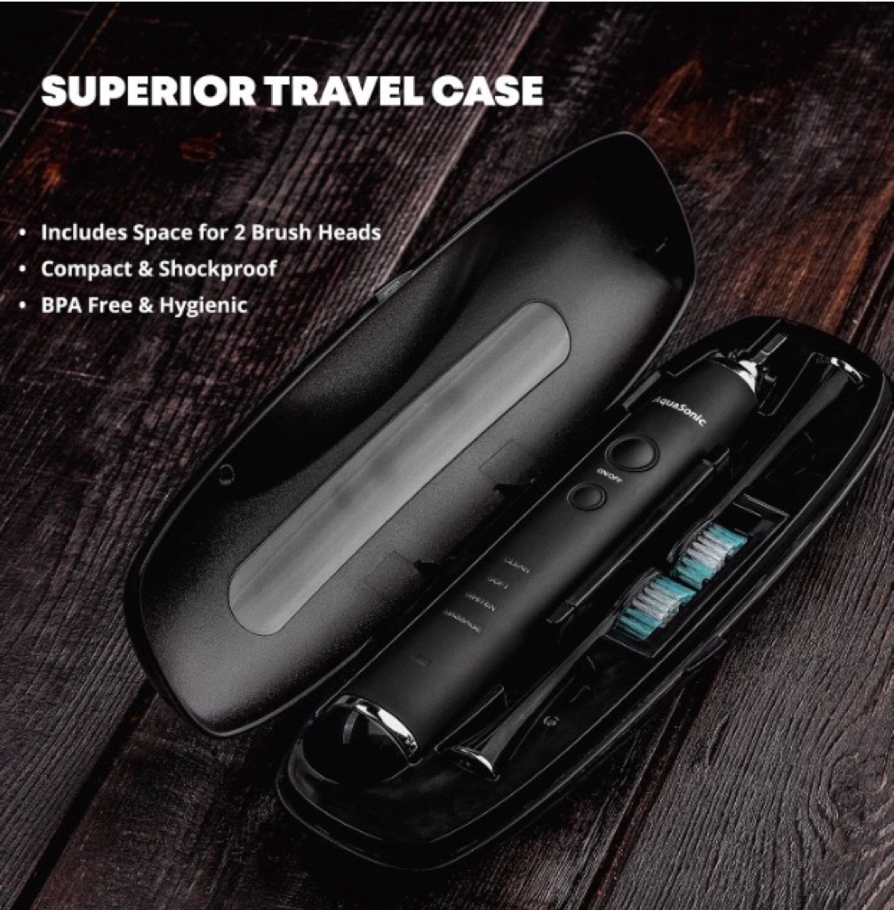 aquasonic whitening toothbrush