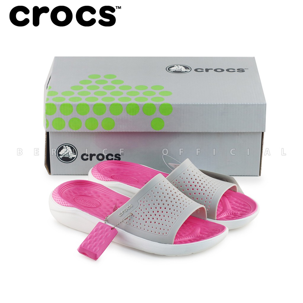 crocs literide slippers