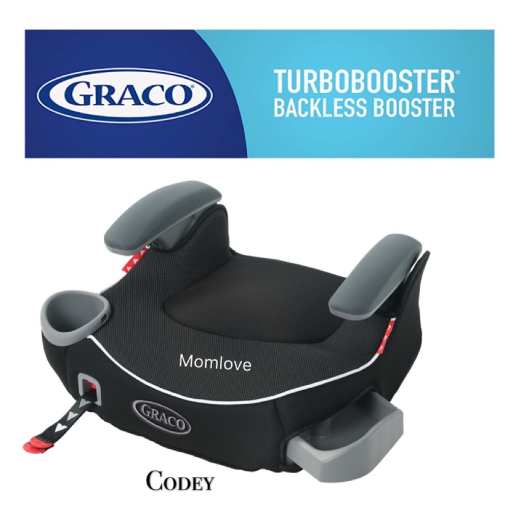 graco turbobooster lx backless booster seat with affix latch