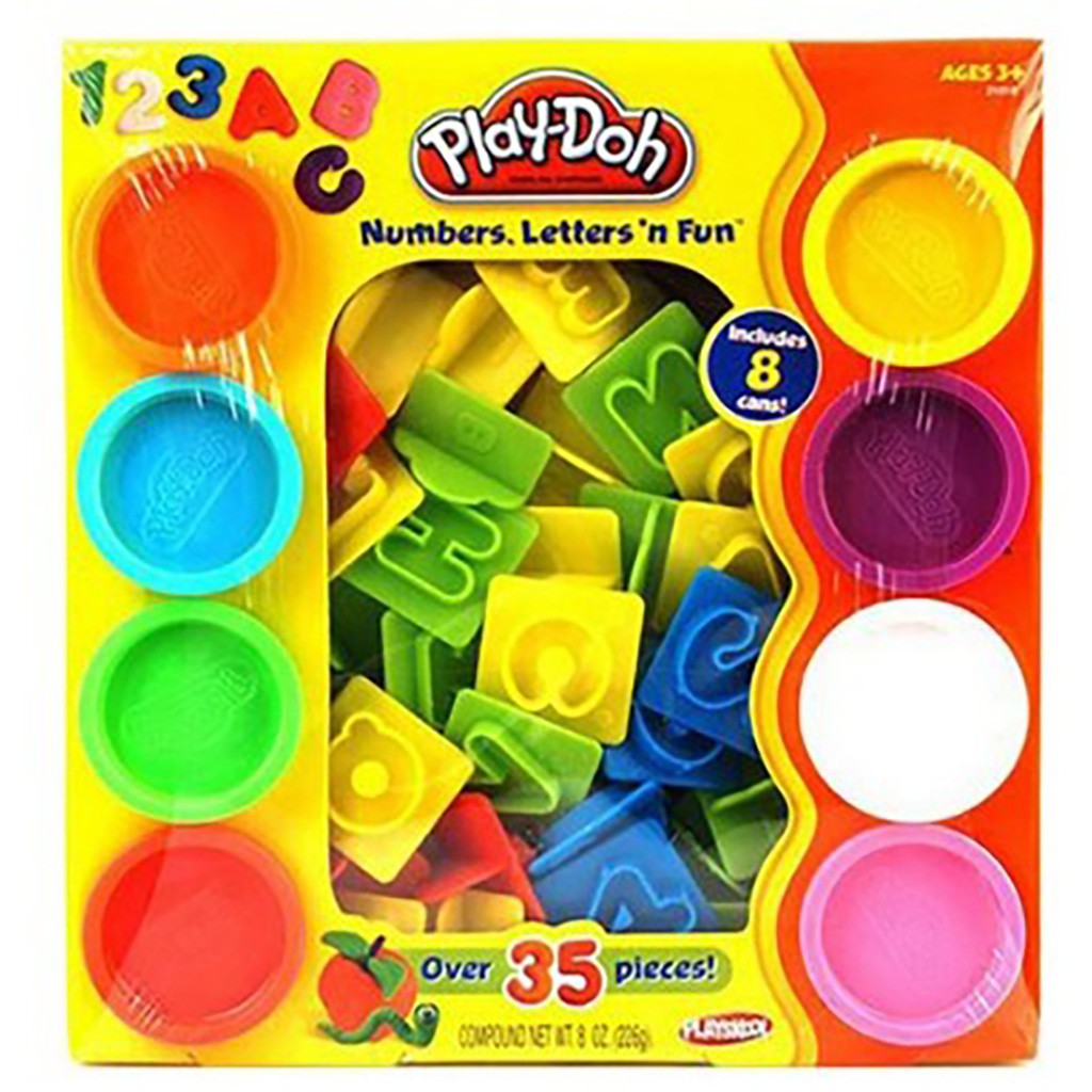 play doh letters