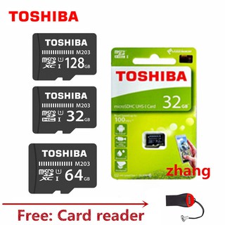 Toshiba MicroSD 32GB UHS-I U1 100MB/S CLASS 10 MicroSDHC Memory Card M203