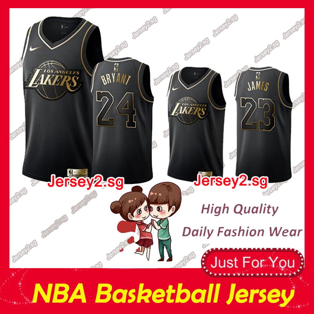 kobe bryant black golden edition jersey