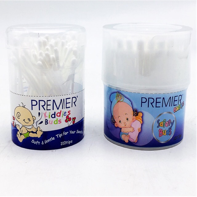 PREMIER BABY COTTON BUDS kiddies & safety buds Shopee Singapore