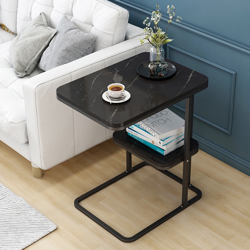 Simple Bedside Table Coffee Side Tables Display Shelves Square Coffee Table Shopee Singapore