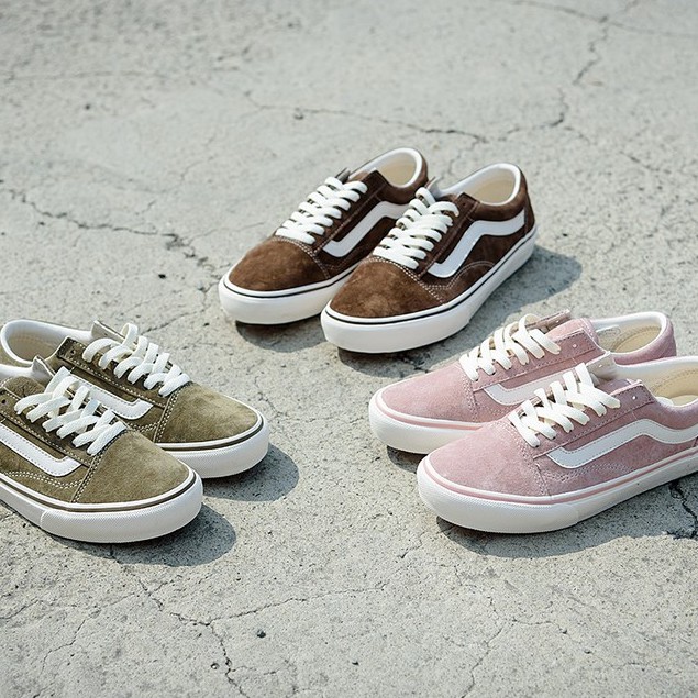 vans old skool rose pink