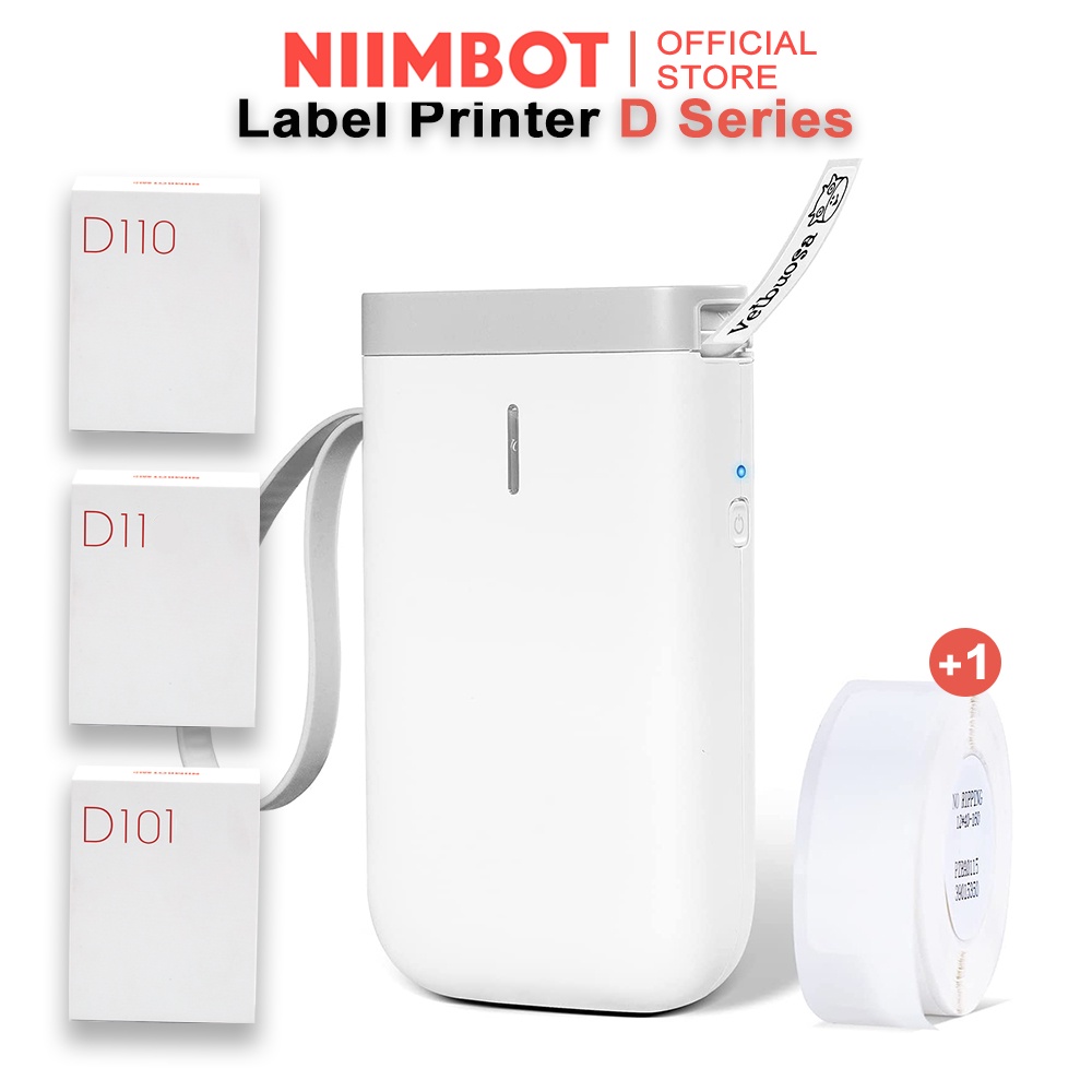 NIIMBOT Label Printer D Series D11, D110, D101, Portable Sticker Label