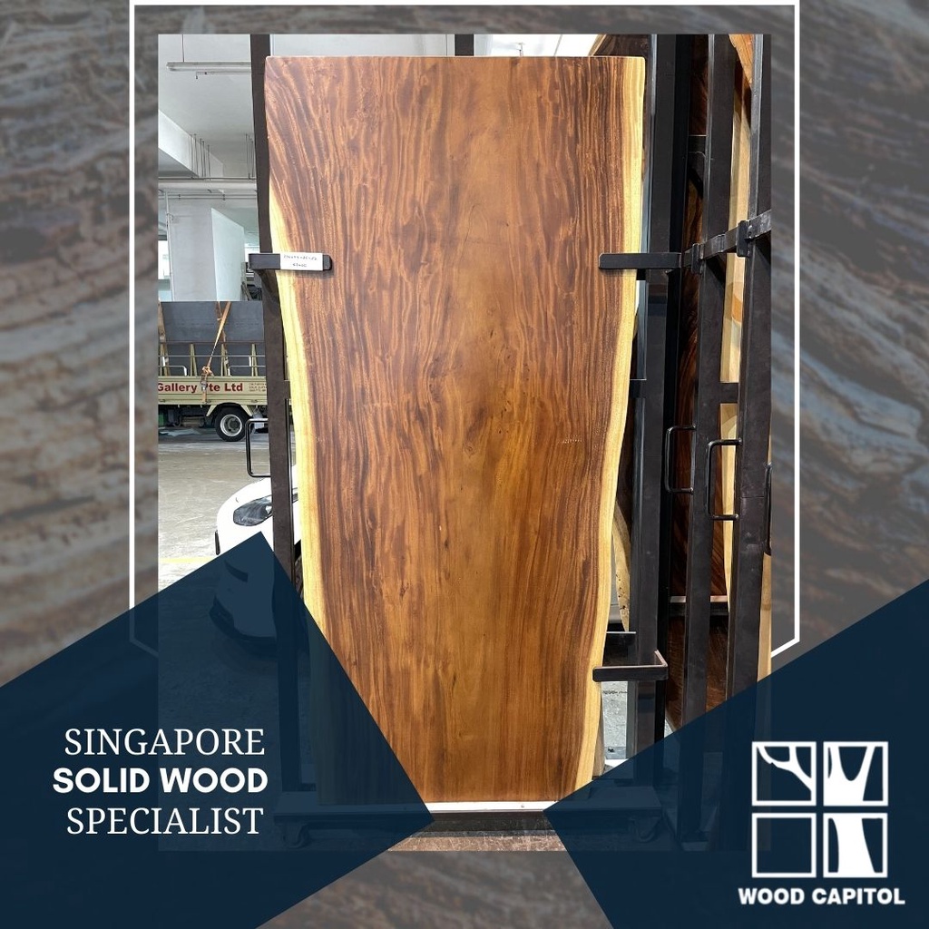 Wood Capitol Solid Wood Dining Table Singapore Shopee Singapore