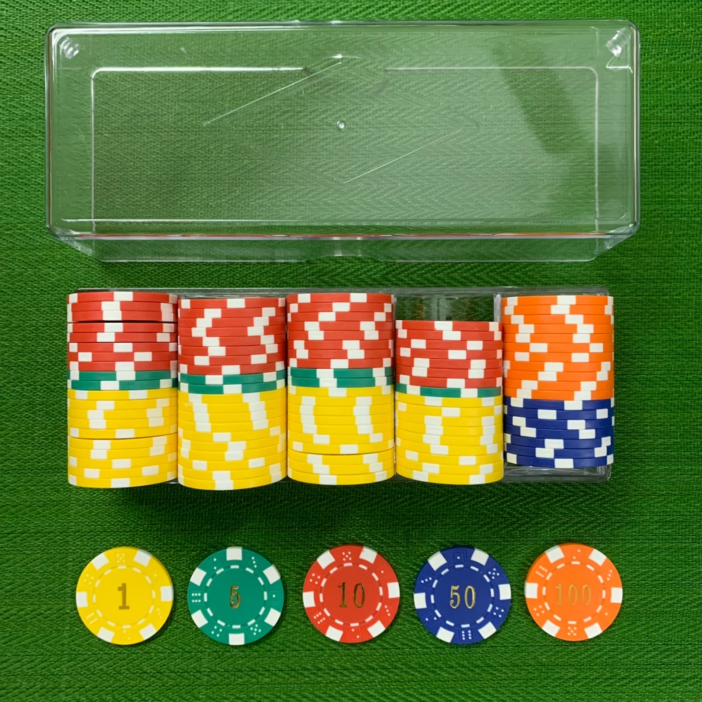 [BRANTO] Denominated Mahjong Chips Shopee Singapore