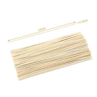 Useful Room 100pcs Reed Fragrance Rattan Perfume Aroma Essential Oils Natural Refill Home Office Oil Diffuser Sticks #6