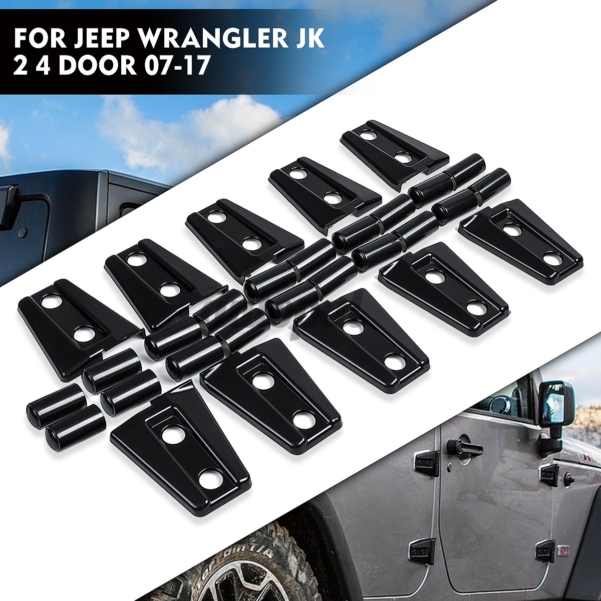 jeep jk hinge covers