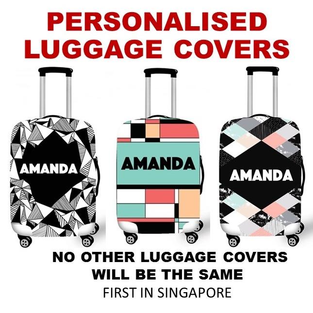 personalised suitcase covers