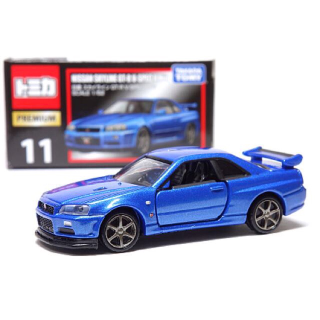 tomica nissan skyline r34