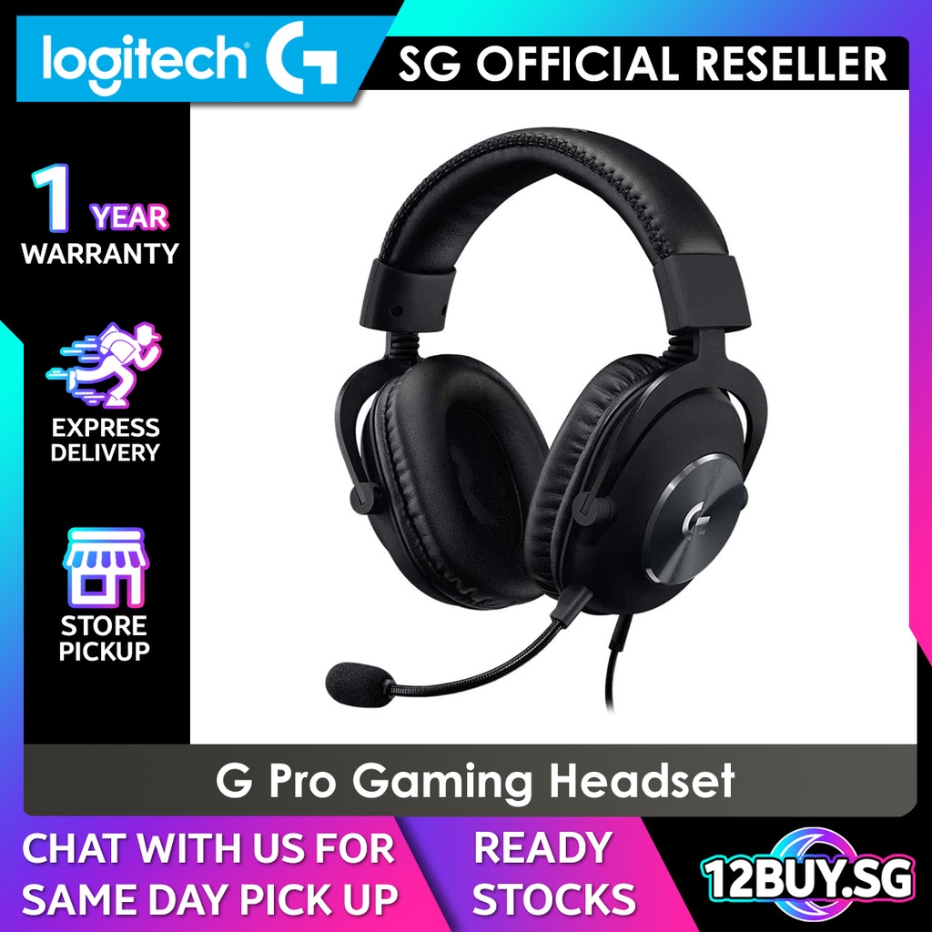 Logitech G Pro Gaming Headset 2nd Gen 12BUY.IOT