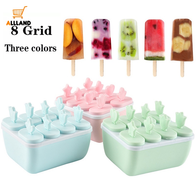 CHOSIGT Ice Pop Maker, Assorted Colors IKEA Pp Molds Popsicle Ice