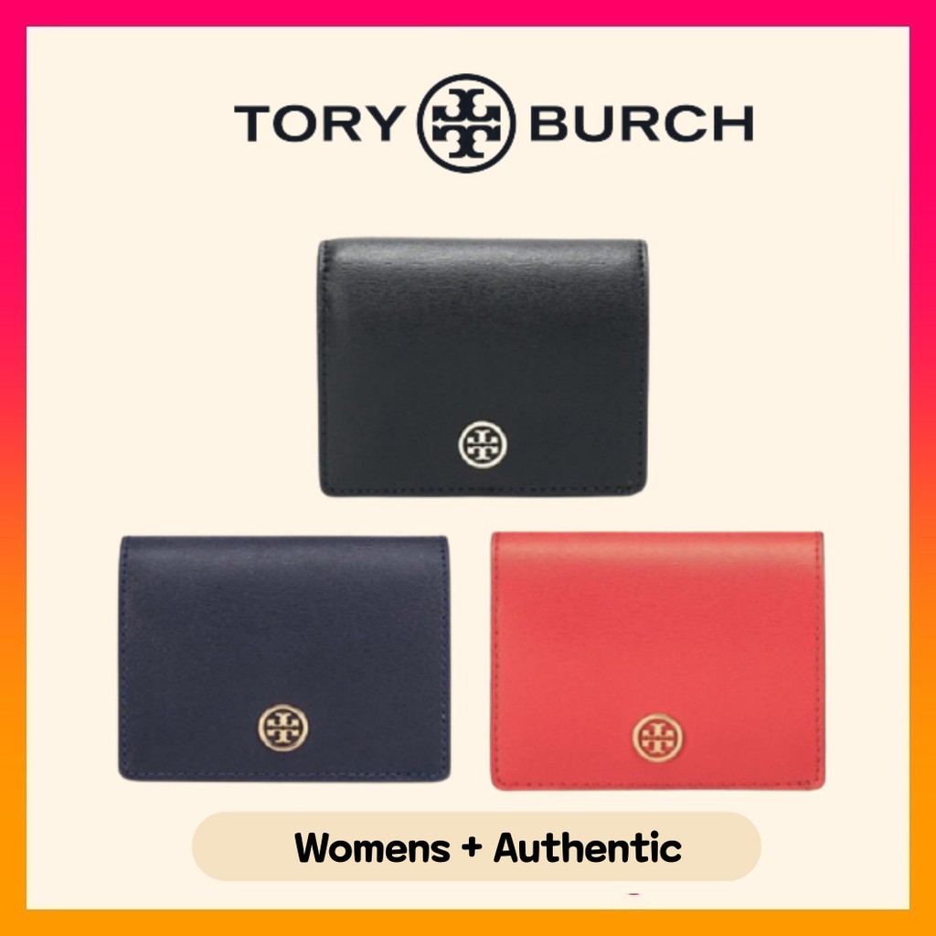 Tory Burch Parker Foldable Mini Wallet | Shopee Singapore