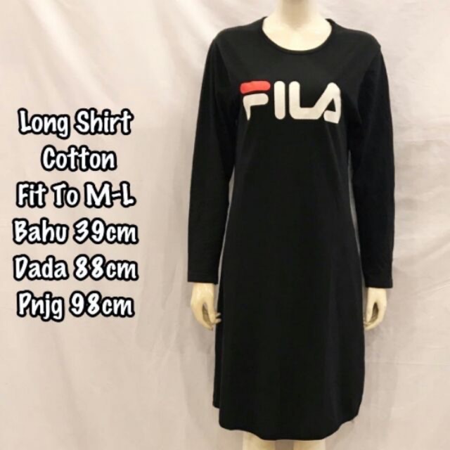 fila long sleeve dress