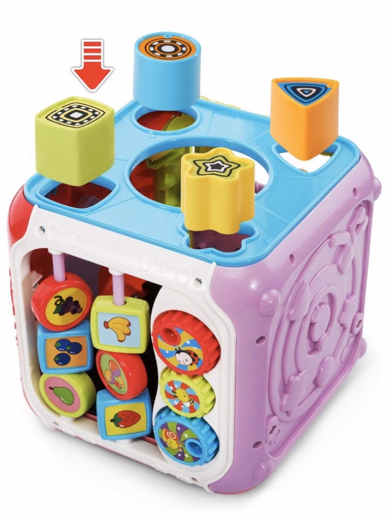 vtech sort and discover activity cube