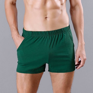 SOUTONG Men's Fashion Home Shorts Casual Loose Cotton Shorts Comfortable Breathable Sports Shorts