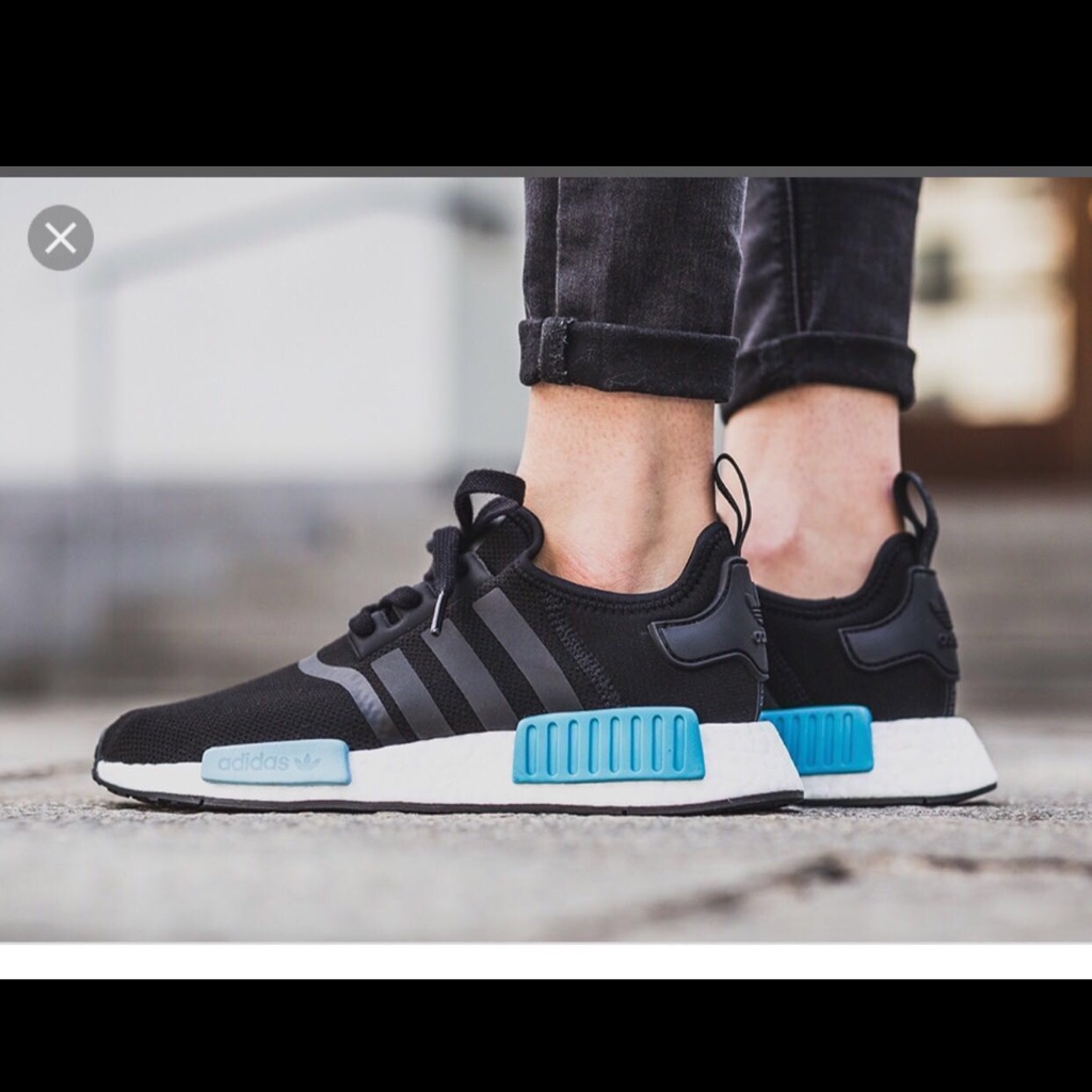 adidas nmd in black