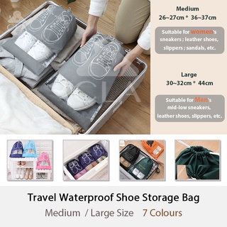 10pc worldart Shoe Bag Portable Waterproof Travel Shoe Organizer Bags Drawstring Dust-proof Organiser Storage Bag Case for Shoes,Boots,High Heel 