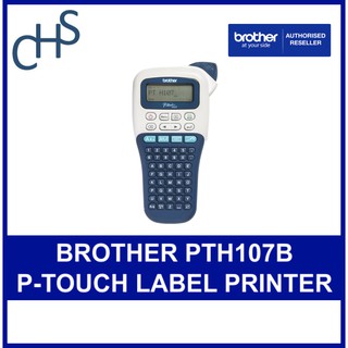 (Original) Brother P-Touch PTH107B Portable Electronic Labeller Label maker printer machine H107B H107 pt-h107b