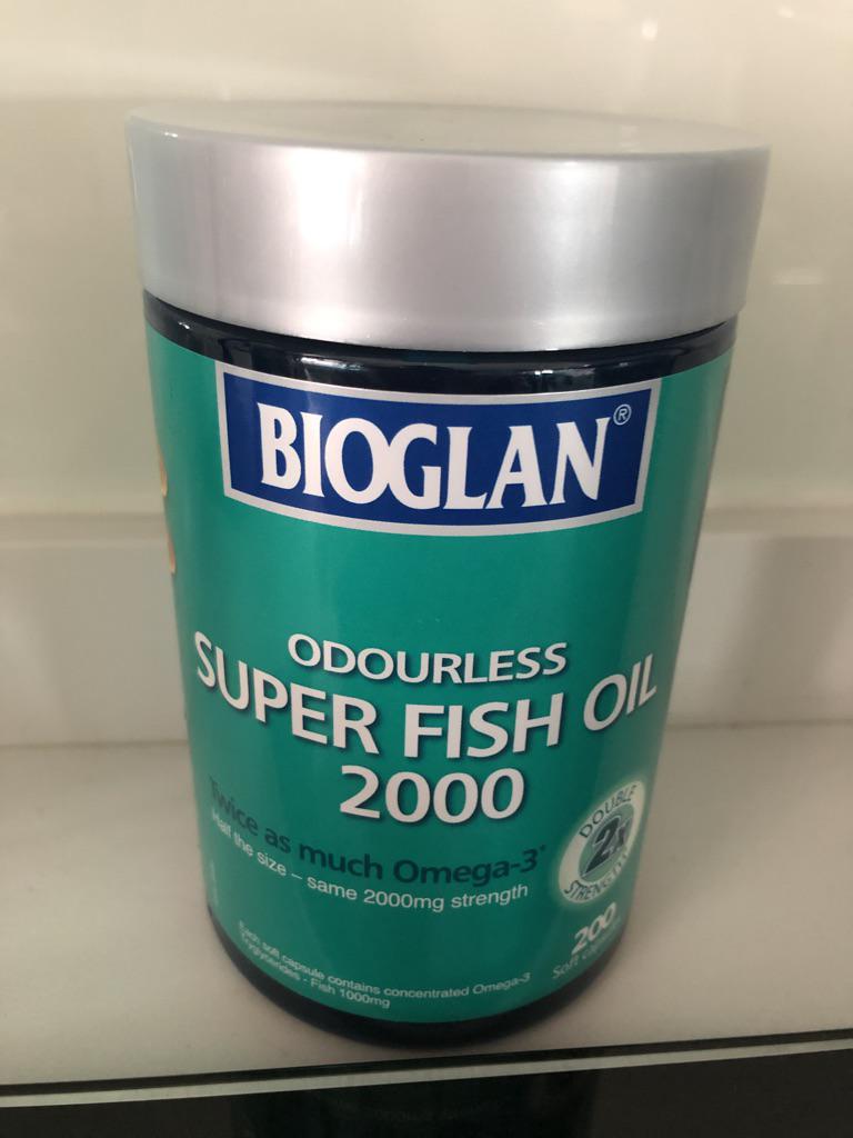 Bioglan Odourless Super Fish Oil 00 0 Capsules February 23 Shopee Singapore