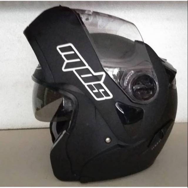 MDS Pro Rider helmet modular black 