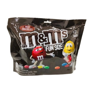 13 packs M&M's Fun Size Pack 175.5g | Shopee Singapore