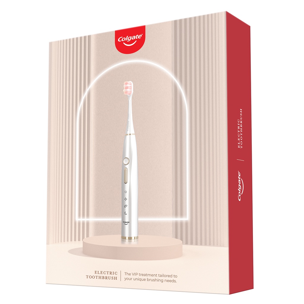 Colgate Electric Toothbrush Set 1 Handle, 2 Refills, 1 Pouch, 1 Charging Cable Shopee Singapore