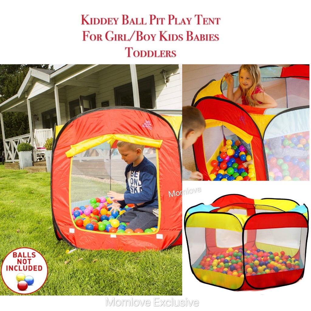 kiddey ball pit play tent