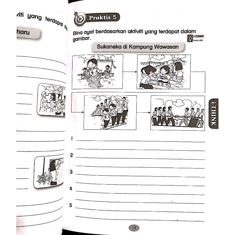 Writing Jum Language Of Melayu Kssr 1 2 3 Shopee Singapore