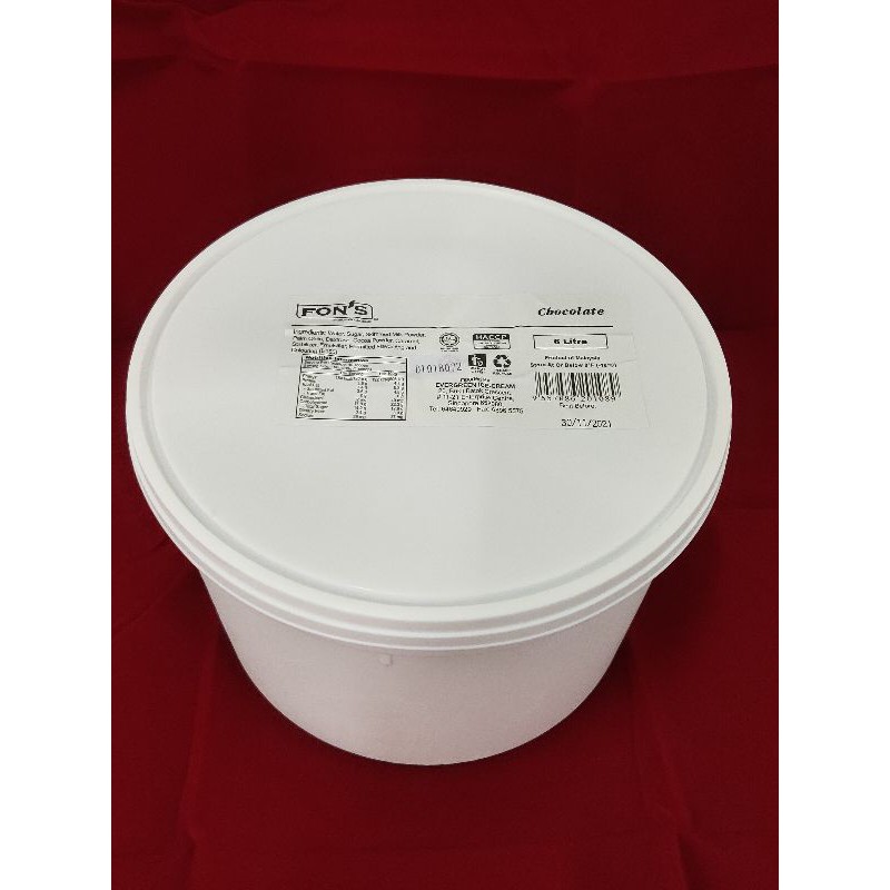 Ice Cream 6 Litre 1 Tub Ice Cream Shopee Singapore