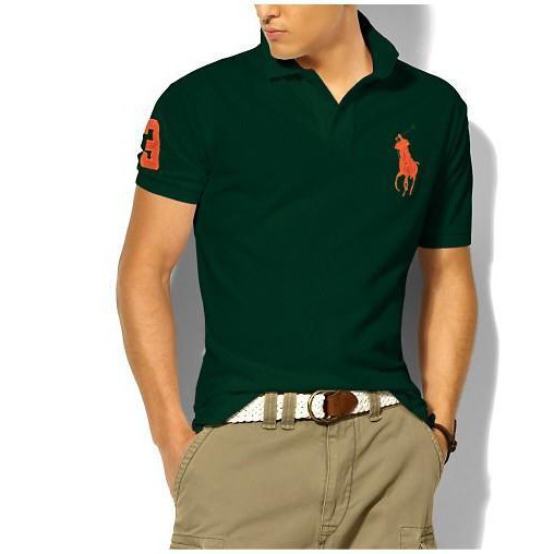 dark green ralph lauren shirt