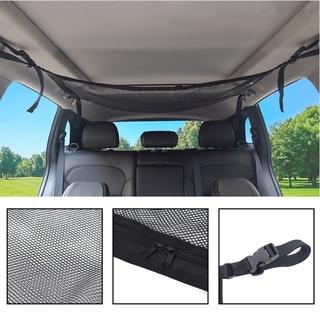 Car Roof Storage Net Pocket Inside Portable Cargo Trunk Bag for Van SUV