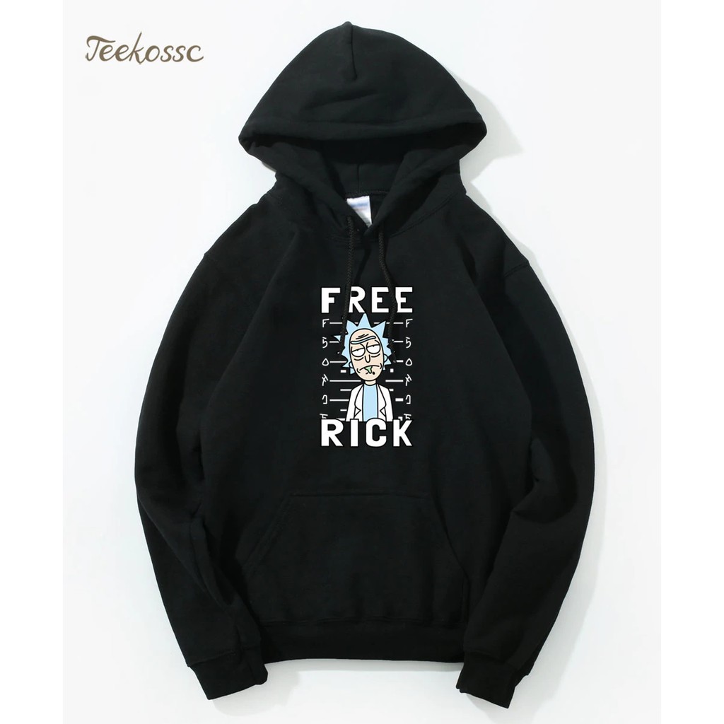 black and blue hoodie