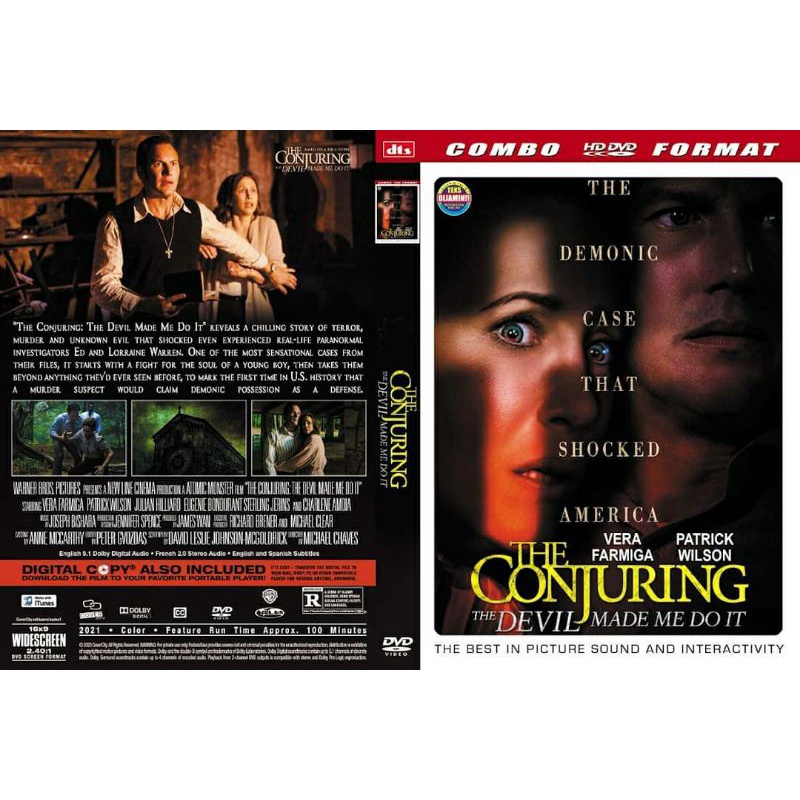 Dvd The Conjuring The Devil Made Me Do It Shopee Singapore