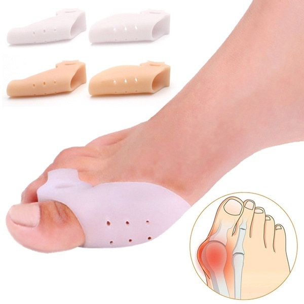 Gel big toe separator big toe corrector toe corrector curved toe hallux ...