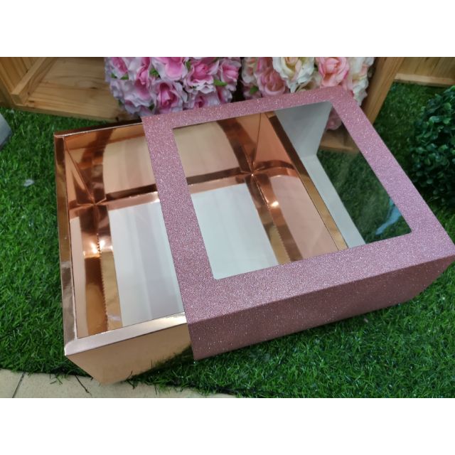 Shop Malaysia Box Exclusive With Transparent Pvc Kotak Hantaran Shopee Singapore