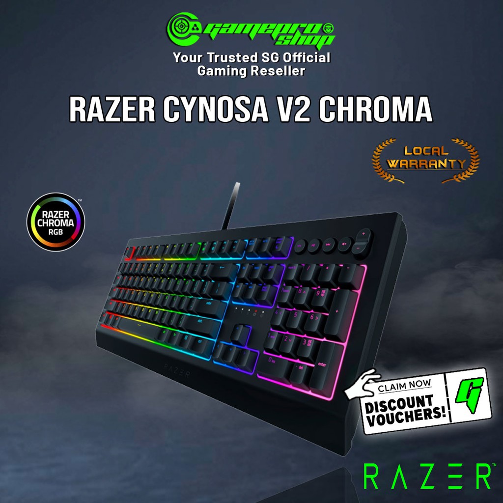 Клавиатура razer cynosa v2 обзор