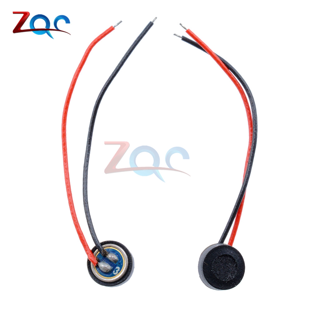 5PCS 4*1.5mm Electret Condenser Microphone MIC Capsule 2 Leads New 5PCS 4*1.5mm Electret Condenser Microphone MIC Capsule 2 Leads New