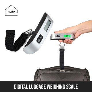 DIGITAL LUGGAGE SCALE PORTABLE HANGING WEIGHING TRAVELLING TRAVEL