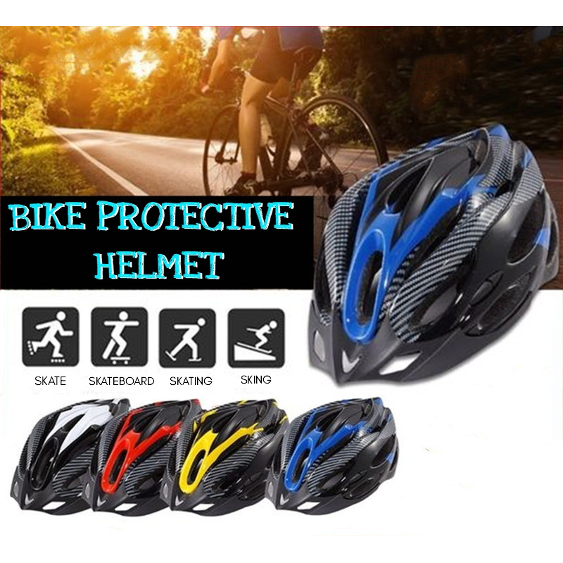 road helmet with visor