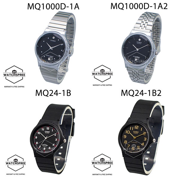 *100% Authentic* CASIO MQ1000 MQ24 MQ27 MQ38 MQ Series 1 Analog Watches. Free Shipping.
