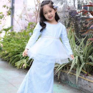 NEW BAJU  KURUNG  TUTU PEPLUM BUDAK SIZE 1Y 6Y Shopee 