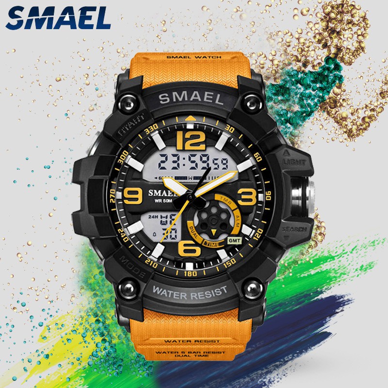 smael 1617 watch instructions